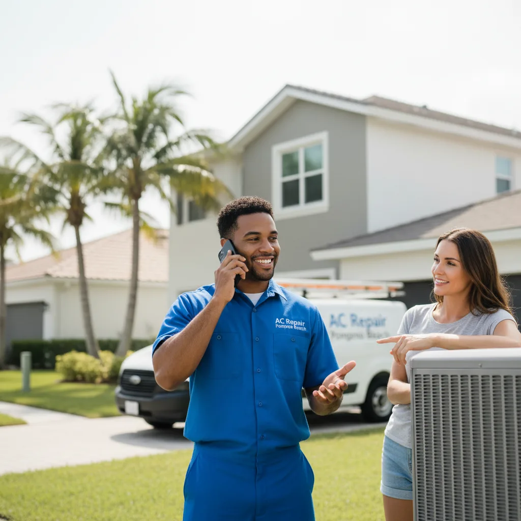 AC Repair Pompano Beach customer support in Snowflake